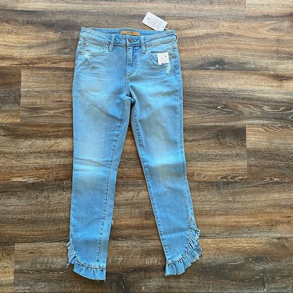Joe’s Jeans The Icon Mid Rise Skinny Ankle Percy Jeans Size 26 - Picture 2 of 12